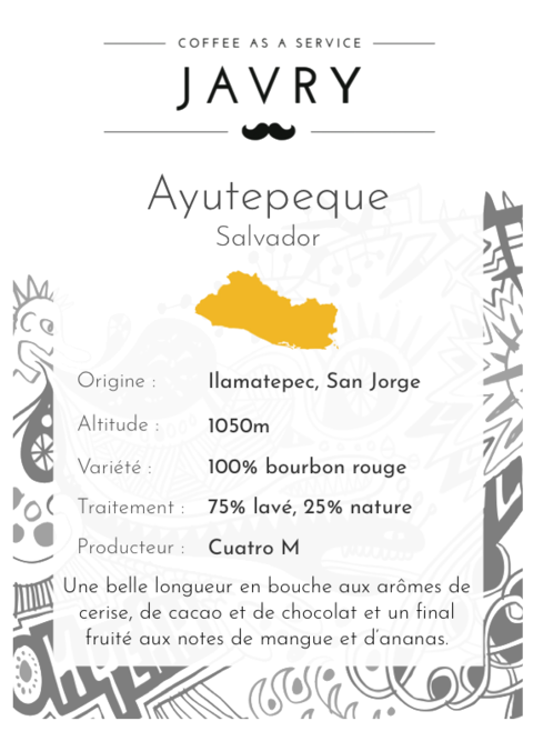 Ayutepeque - Ilamatepec, Salvador - 250g - Grains