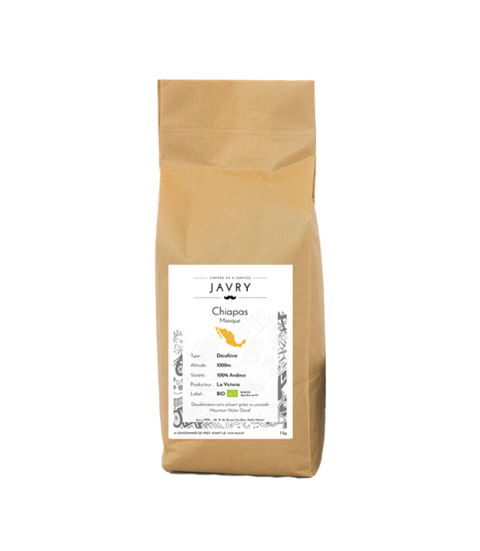 BIO - DECAF - Chiapas, Mexique - 1kg - Moulu