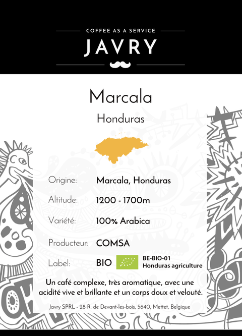 BIO - Honduras - 500g - Grains