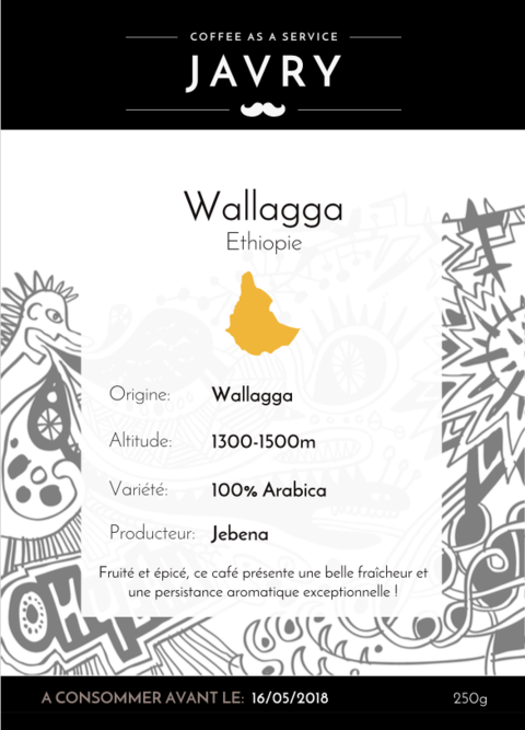 Ethiopie - Wallaga - 250g - Moulu