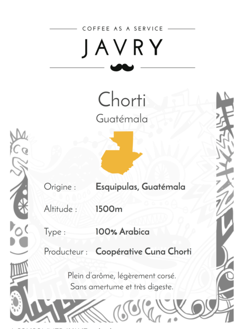 Chorti - Guatémala - 500g - Grains