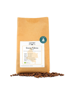 Café Granja Fabrica BIO importé à la voile - 250g - Grains