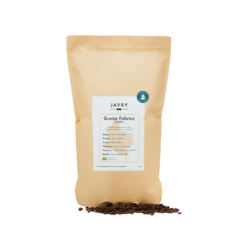 Café Granja Fabrica BIO importé à la voile - 3 Kg - Grains