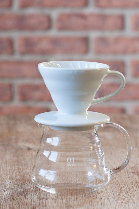 Kit Hario V60 - Céramique & Verre 1 à 2 tasses