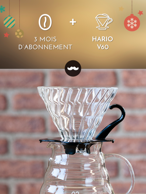 Javry 3 mois + Hario V60 en verre