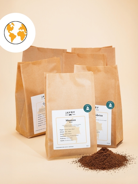 Pack Rond de Wereld - Gemalen koffie