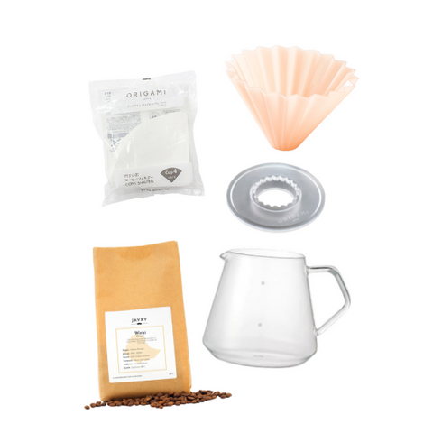 Coffret Origami complet | découvrez la magie du slow-coffee