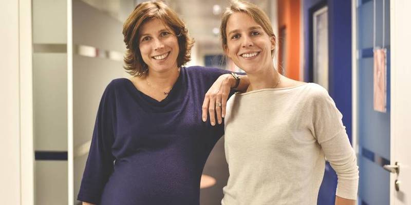 Donatienne Van Houtryve et Géraldine Biebuyck de Bsit