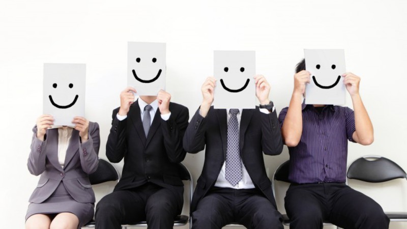 employés heureux
