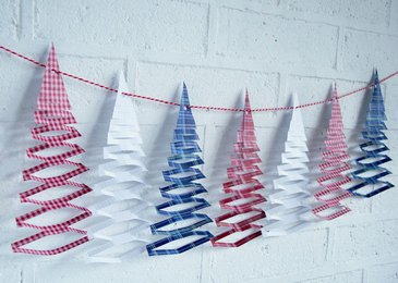 guirlandes recyclées