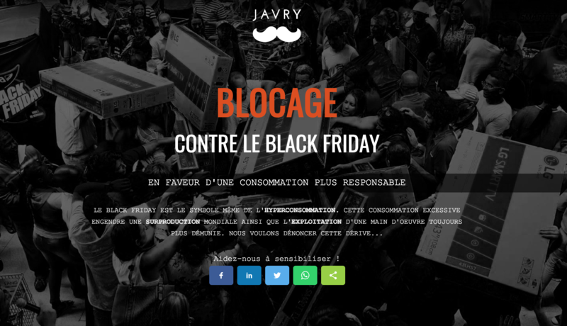 javry boycott le black friday