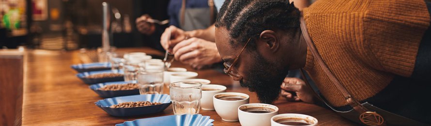 Cupping de café