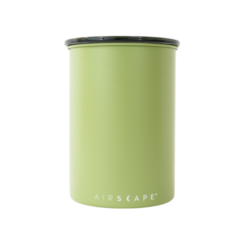 Airscape métal vert anis 500 g | boîte à café hermétique