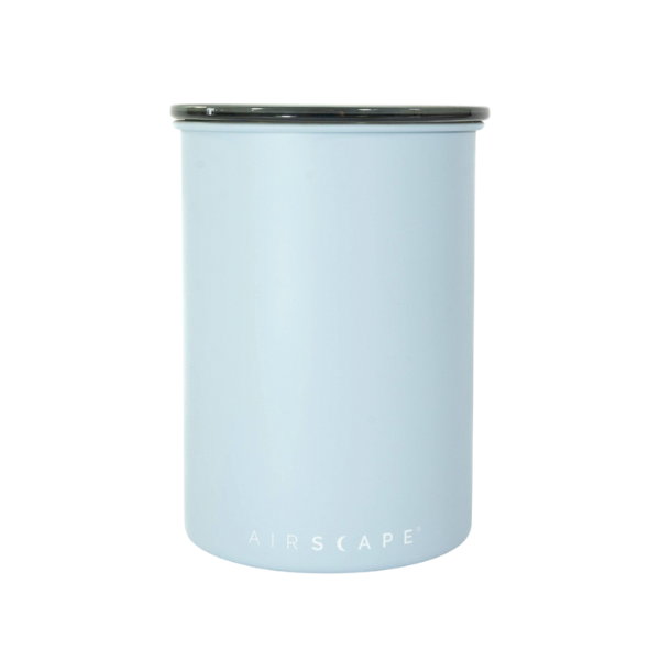 Airscape - Boîte à café hermétique métal gris bleuté 500 g