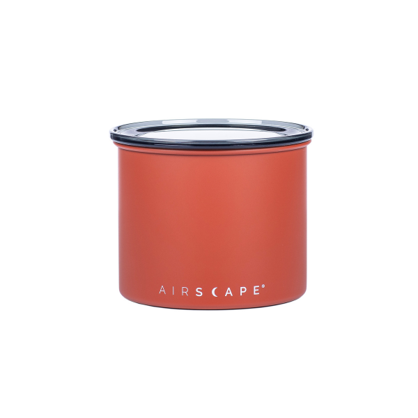 Airscape - Luchtdichte metalen koffiepot terracotta 250 g