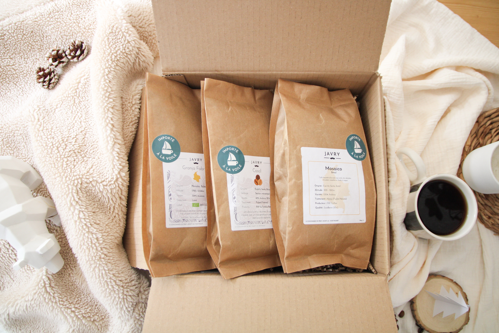 Coffee by Sail gift box - ground
