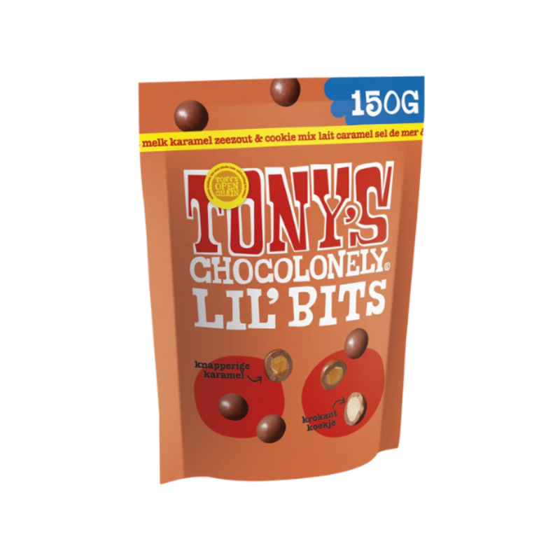 Tony’s Chocolonely Lil’ Bits - melk, gezouten karamel & koekje 3