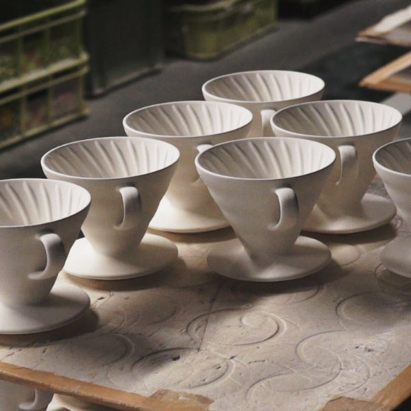 Dripper V60 blanc en céramique