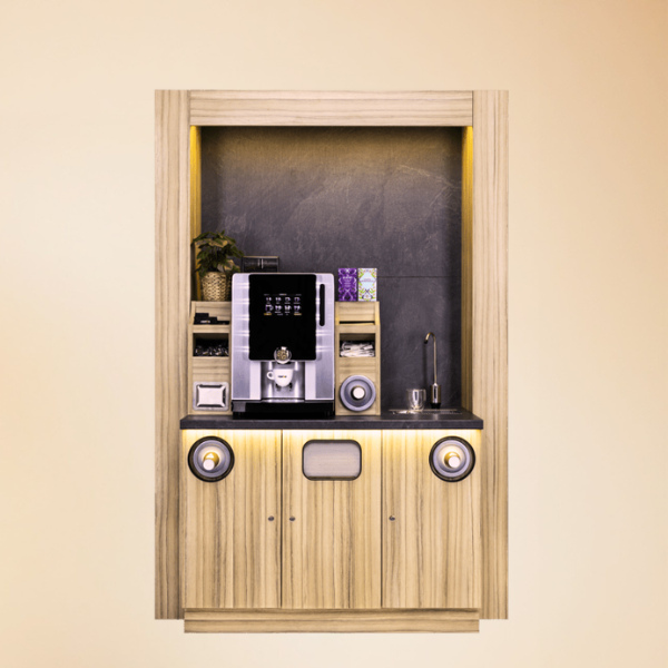 Meubel voor koffiemachine - Groot + Gepersonaliseerde Portiek