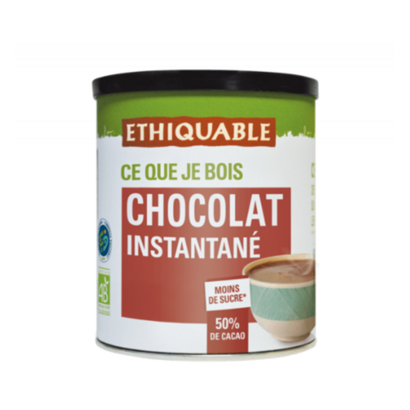 Chocolat instantané 50% de cacao - Ethiquable 1