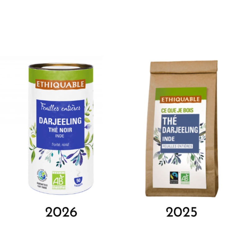 Thé noir Darjeeling BIO Éthiquable - 100gr
