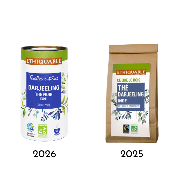 Thé noir Darjeeling BIO vrac - 100gr