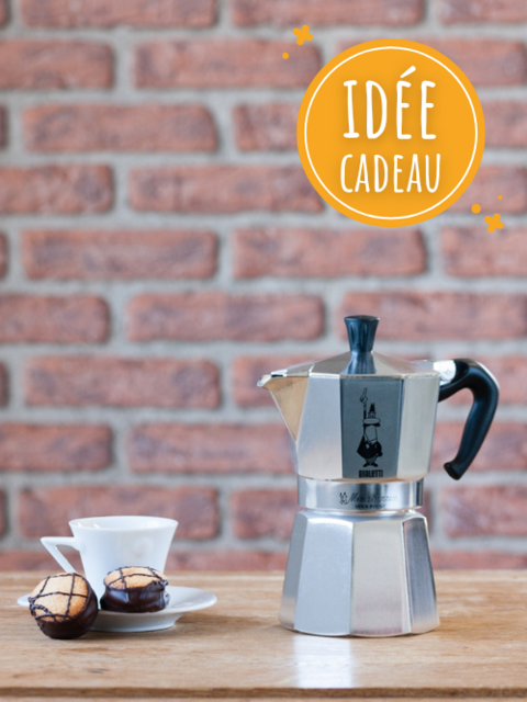 Italiaanse espressomaker Moka Express Bialetti - 4 kopjes