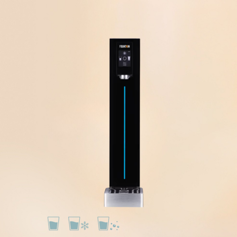Quick-Tap sparkling water fountain 1