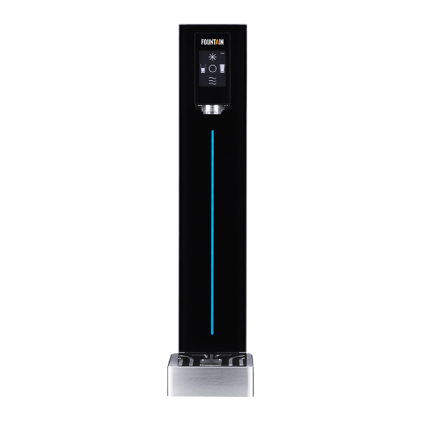 Quick-Tap sparkling water fountain