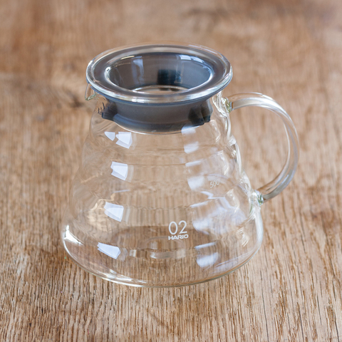 Carafe support en verre pour V60 Dripper 2-5 tasses