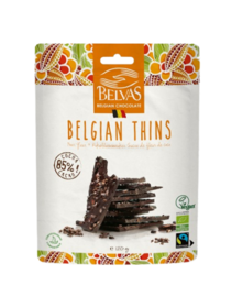 Fines brisures Belvas - chocolat BIO 85%