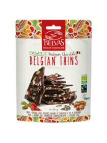 Fines brisures Belvas - chocolat BIO 60% Quinoa et Goji