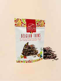 Fines brisures Belvas - chocolat BIO 60% Quinoa et Goji
