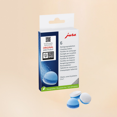 Pastille de nettoyage Jura x6