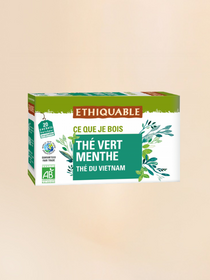 Green tea with mint Ethiquable