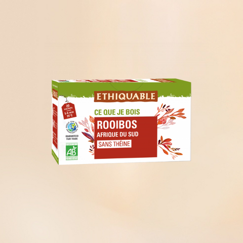 Thé Rooibos d'Afrique du Sud Éthiquable - 20 sachets