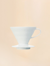 Druppelaar V60 wit keramiek 02 (1 tot 4 kopjes)