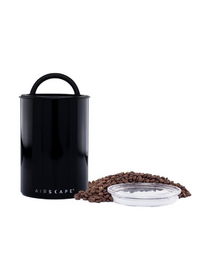 Airscape metal jar with air extractor - 500gr - glass lid