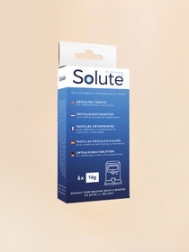 Tablettes de détartrage Solute 16gr - 6 pièces