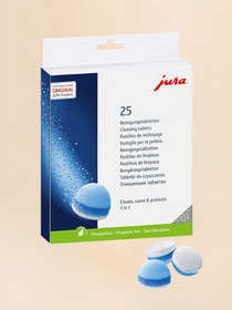 Pastilles de nettoyage Jura (3 en 1) - 25 pièces