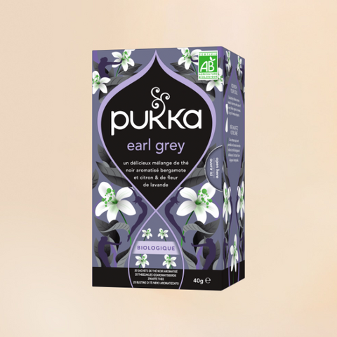 Zwarte thee Gorgeous Earl Grey - Pukka - 20 zakjes