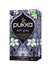 Thé noir Gorgeous Earl Grey BIO - Pukka - 20 sachets