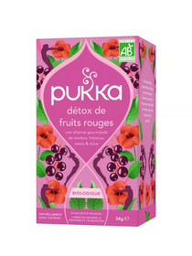 Thé bio détox aux fruits rouges - Pukka - 20 sachets