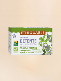 Infusion Détente Organic - Paysans d'ici - 20 teabags 