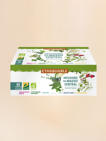 Coffret d'infusions BIO - 60 sachets 