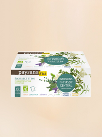 Organic infusions set - peasants here - 60 sachets