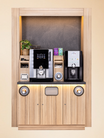 Meubel voor koffiemachine - Groot + Gepersonaliseerde Portiek