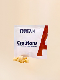 Croûtons natures en sachets individuels