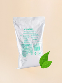 Thé vert instantané à la menthe