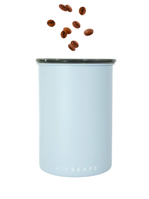 Airscape - Boîte à café hermétique métal gris bleuté 500 g